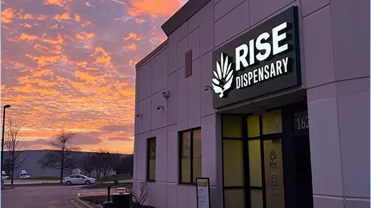 RISE Dispensaries Rock Creek storefront-D